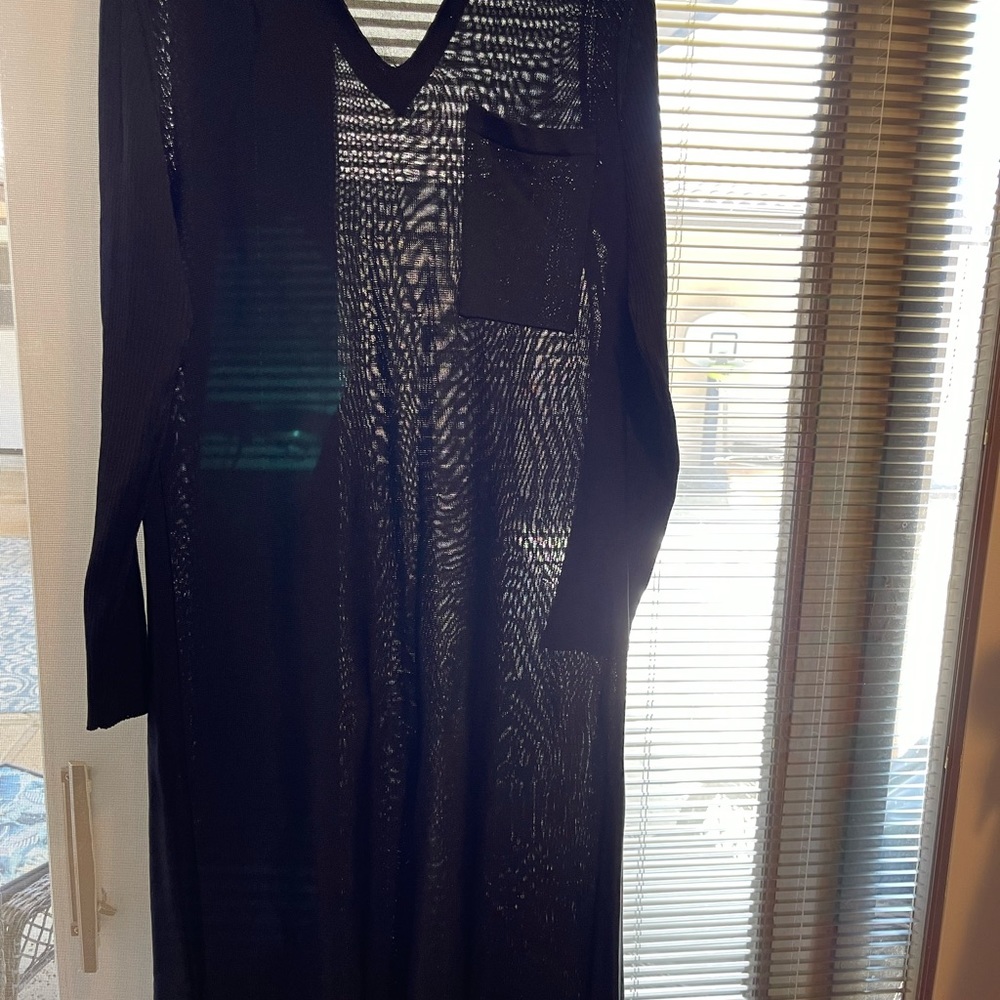 St. John Long Sleeve Knit Dress